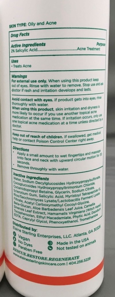 Clarifying Cleanser (Es Clarifying Cleasner)